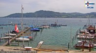 Archiv Foto Webcam Blick vom Union Yacht Club am Attersee 11:00