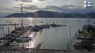 Archived image Webcam Attersee: View at Union Yacht Club 06:00