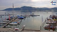 Archived image Webcam Attersee: View at Union Yacht Club 07:00