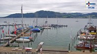 Archived image Webcam Attersee: View at Union Yacht Club 11:00