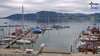 Archived image Webcam Attersee: View at Union Yacht Club 17:00
