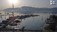 Archiv Foto Webcam Blick vom Union Yacht Club am Attersee 05:00