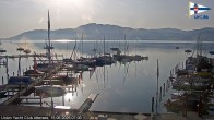 Archiv Foto Webcam Blick vom Union Yacht Club am Attersee 06:00