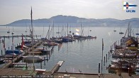 Archiv Foto Webcam Blick vom Union Yacht Club am Attersee 07:00