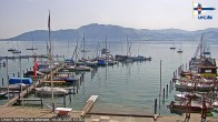 Archiv Foto Webcam Blick vom Union Yacht Club am Attersee 09:00