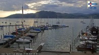 Archiv Foto Webcam Blick vom Union Yacht Club am Attersee 05:00