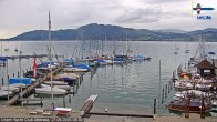 Archiv Foto Webcam Blick vom Union Yacht Club am Attersee 07:00