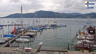Archiv Foto Webcam Blick vom Union Yacht Club am Attersee 09:00