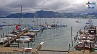 Archiv Foto Webcam Blick vom Union Yacht Club am Attersee 04:00
