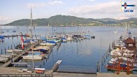 Archiv Foto Webcam Blick vom Union Yacht Club am Attersee 12:00