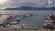 Archiv Foto Webcam Blick vom Union Yacht Club am Attersee 06:00
