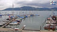 Archiv Foto Webcam Blick vom Union Yacht Club am Attersee 07:00