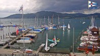 Archiv Foto Webcam Blick vom Union Yacht Club am Attersee 15:00