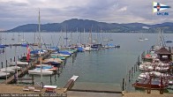 Archiv Foto Webcam Blick vom Union Yacht Club am Attersee 06:00