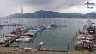 Archiv Foto Webcam Blick vom Union Yacht Club am Attersee 07:00