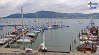 Archiv Foto Webcam Blick vom Union Yacht Club am Attersee 11:00
