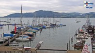 Archiv Foto Webcam Blick vom Union Yacht Club am Attersee 15:00