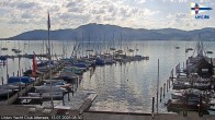 Archiv Foto Webcam Blick vom Union Yacht Club am Attersee 07:00