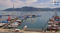 Archiv Foto Webcam Blick vom Union Yacht Club am Attersee 11:00