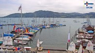 Archiv Foto Webcam Blick vom Union Yacht Club am Attersee 11:00
