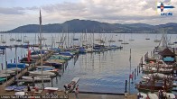 Archiv Foto Webcam Blick vom Union Yacht Club am Attersee 17:00