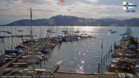 Archiv Foto Webcam Blick vom Union Yacht Club am Attersee 07:00