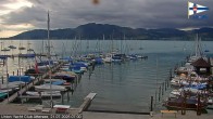 Archived image Webcam Attersee: View at Union Yacht Club 06:00