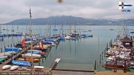 Archiv Foto Webcam Blick vom Union Yacht Club am Attersee 06:00