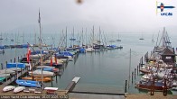 Archiv Foto Webcam Blick vom Union Yacht Club am Attersee 09:00