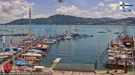Archiv Foto Webcam Blick vom Union Yacht Club am Attersee 11:00