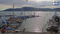 Archiv Foto Webcam Blick vom Union Yacht Club am Attersee 07:00