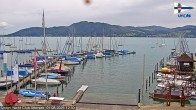 Archiv Foto Webcam Blick vom Union Yacht Club am Attersee 11:00