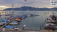 Archiv Foto Webcam Blick vom Union Yacht Club am Attersee 06:00