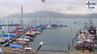 Archiv Foto Webcam Blick vom Union Yacht Club am Attersee 06:00