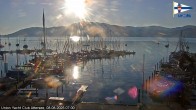 Archiv Foto Webcam Blick vom Union Yacht Club am Attersee 06:00