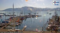 Archiv Foto Webcam Blick vom Union Yacht Club am Attersee 07:00