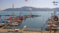 Archiv Foto Webcam Blick vom Union Yacht Club am Attersee 09:00