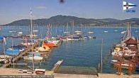 Archiv Foto Webcam Blick vom Union Yacht Club am Attersee 15:00