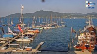 Archiv Foto Webcam Blick vom Union Yacht Club am Attersee 17:00