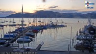 Archiv Foto Webcam Blick vom Union Yacht Club am Attersee 05:00