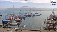 Archiv Foto Webcam Blick vom Union Yacht Club am Attersee 07:00