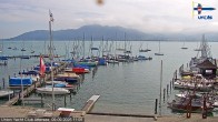 Archiv Foto Webcam Blick vom Union Yacht Club am Attersee 08:00