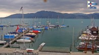 Archiv Foto Webcam Blick vom Union Yacht Club am Attersee 12:00
