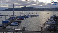 Archiv Foto Webcam Blick vom Union Yacht Club am Attersee 07:00