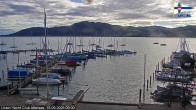 Archiv Foto Webcam Blick vom Union Yacht Club am Attersee 08:00