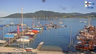 Archiv Foto Webcam Blick vom Union Yacht Club am Attersee 15:00
