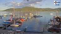 Archiv Foto Webcam Blick vom Union Yacht Club am Attersee 17:00