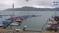 Archived image Webcam Attersee: View at Union Yacht Club 07:00