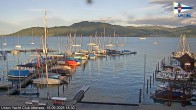 Archiv Foto Webcam Blick vom Union Yacht Club am Attersee 17:00