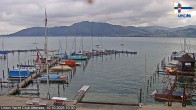 Archiv Foto Webcam Blick vom Union Yacht Club am Attersee 09:00